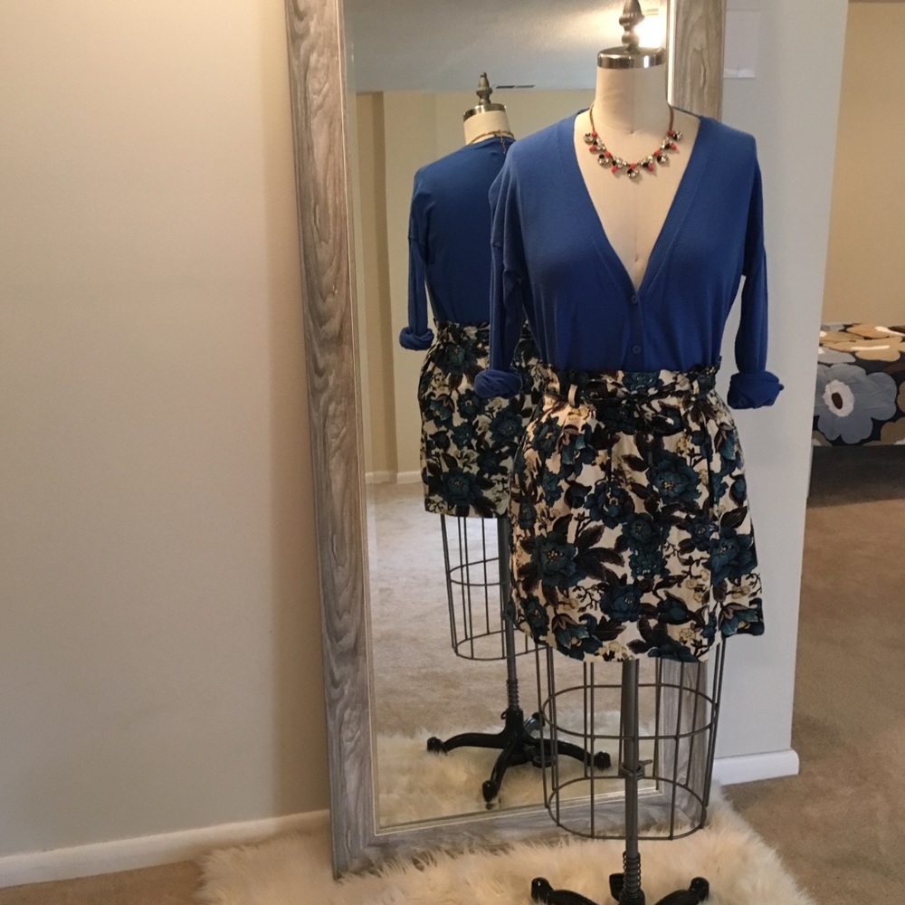 GAP Cobalt Blue Boyfriend Cardigan
